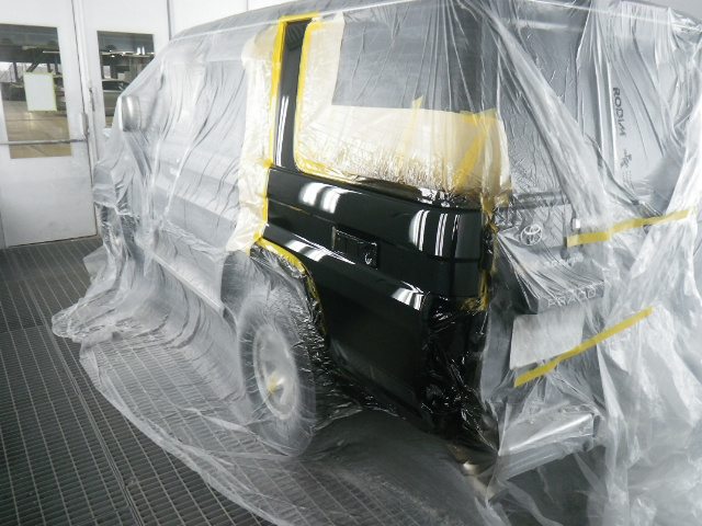 トヨタ ランドクルーザープラド 塗装