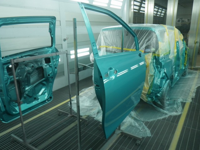 トヨタシエンタ塗装