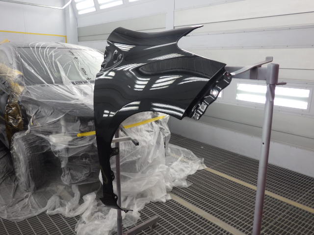 トヨタヴィッツ塗装
