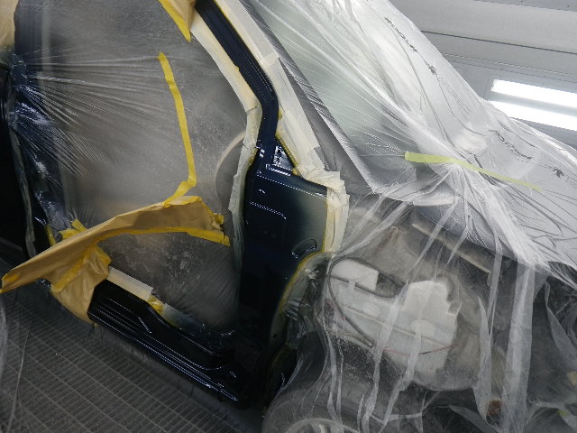 日産モコ塗装