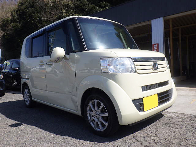 N-BOX右側面修理